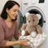 Set 0+ The Peanutshell Gift Benny Brown Teddy Bear Stuffed Animals and Baby Blanket for Boys, Girls, Newborn