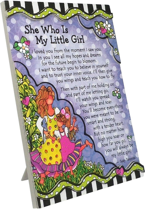 Blue Mountain Arts Daughter Magnet with Easel Back by Suzy Toronto, 4.9 x 3.6 Inches, Birthday or "I Love You" Gift