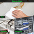 Silicone Stove Counter Gap Cover - Transparent 25" Long Kitchen Counter Gap Filler, Set of 2
