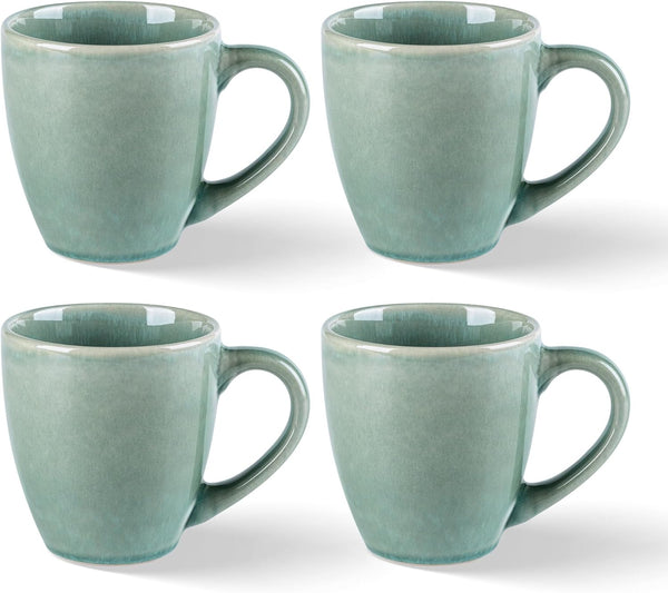 GBHOME Ceramic Coffee Mugs Set of 4, 12oz Stoneware Coffee Mugs Set