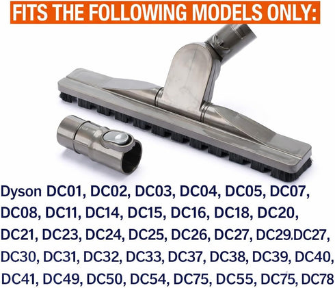 Qualtex 920018-04 Dyson Hardwood Floor Attachment Articulating Vacuum Cleaner Hard Floor Tool