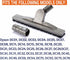 Qualtex 920018-04 Dyson Hardwood Floor Attachment Articulating Vacuum Cleaner Hard Floor Tool