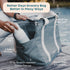 Frozen Nook Theory Reusable Insulated Grocery Bag - Leak Proof, X Large Cooler Bag - Insulated Shopping Bags