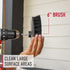 Hoover 6" Hard Bristle Cleaning Brush for Heavy-Duty Whole-Home Cleaning, Compatible with Drill and ONEPWR Cordless