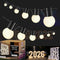 JoyBox Design 12 LED Light Bulbs - Battery Operated G40 String Lighting
