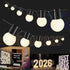 JoyBox Design 12 LED Light Bulbs - Battery Operated G40 String Lighting