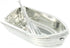 Basic Spirit Boat Salt Cellar w/Spoon - Handcrafted Pewter Home Lead-Free SD-19