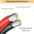 XT60 Female Head to 45A Anderson Connector Adapter, 10AWG Cable for Outdoor Power Banks and Solar Panels (2M/6.6FT)