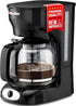 Mueller 12-Cup Drip Coffee Maker with Borosilicate Carafe, Auto-Off, Reusable Filter, and Keep-Warm Function