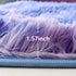 5' 8') A Nice Night Shaggy Fluffy Faux Fur Area Rug Door Mat,Tie Dye Style,Softest, Luxurious Shag Carpet Rugs