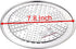 Steaming Plate, 2 Pack 10 Inch Round Food Grade Stainless Steel Steamer Plate for Food Steaming in Kitchen and Outdoors (26 cm)