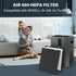 Air400 HEPA Filter Replacement for Bissell Air400, H13 True HEPA and Activated Carbon Pack with Pre-Filter
