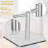 Heavy Duty Magnetic Paper Towel Holders with Strong Backing - Fits Large Paper Towels, Ideal for Kitchen Use
