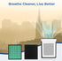 Vital 200S Replacement Filter, Compatible with LEVOIT Vital 200S Air Purifier, 3-in-1 H13 True HEPA, 2-Pack