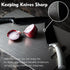 Megecy Set 2,100% 2p-M) Titanium Cutting Board of Pure Titanium Cutting Boards for Kitchen Double Sided,Hygiene Durable