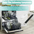 8194001 Dishwasher Door Balance Link Kit - Fits Whirlpool, Kitchenaid, Maytag Dishwasher Door Spring Assembly