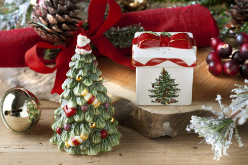 Spode Christmas Tree Ornament - Long-Lasting Festive Holiday Decoration for Christmas Tree & Seasonal Display