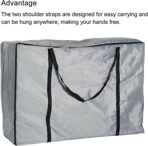 PATIKIL Chair Storage Bag, Waterproof Folding Lounge Chair Cover Carrying Case for Outdoor Camping Chair Beach Chaise
