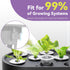 400+ Seeds(7-Pods) LYKOCLEAN Red Romaine Lettuce Seed Pods for AeroGarden, Ahopegarden, iDOO Hydroponics Growing System