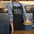 SANDJEST Mens Aprons with Pockets Funny Apron for Men BBQ Kitchen Cooking Aprons for Birthday Christmas Aprons Gifts