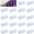 Hilitchi 30Pcs Table Cover Tablecloth Clips, EC Model Skirting Clips with Hook and Loop for Table 3/4inch - 1inch