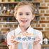 600Pcs Blue Floral Cupcake Liners, Disposable Decorative Muffin Brownie Cups for Baking Party Supplies