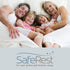 SafeRest Pillow Protector - Standard Size Waterproof Pillow Cover, Pack of 1 - Zippered Encasement for College Dorm