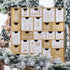 Juegoal Advent Calendar with 25 Drawers, Refillable Wooden Countdown to Christmas Gift for Kids, 12 Inches