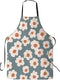 Kitchen Apron with 2 Pockets, Apron for Cooking, Waitress, Bistro, Baking