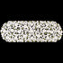 Embroidered Cut Work White Daisy on Ivory Table Runner - Dresser Scarf (16Wx54L)