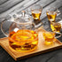 68OZ 2000ML, Glass Teapot, Large Glass Tea Pot With Infuser, Kettle For Stove Top, Tea Cup With Infuser For Loose Leaf