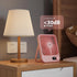 Desk Fan Battery Operated, USB Rechargeable Fan, 2400 mAh 180° Quiet Personal Fan with Power Display, Adjustable