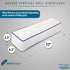 Nature's Guest Adjustable Cervical Neck Roll Bolster Pillow for Sleeping, Neck Pain Relief, Spine Support, Travel, Leg