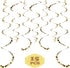 Boao 15 Pcs Cheetah Party Supplies, Leopard Hanging Swirls for Birthday Baby Shower Jungle Animal Themed Celebration