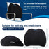 QUTOOL Lumbar Support Pillow for Office Chair, Memory Foam Low Back Support for Car, Ergonomic Back Cushion