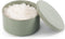 KIBAGA Beautiful Ceramic Salt Cellar with Lid - Spacious Container for Your