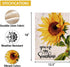 You are My Sunshine Sunflower Garden Flag, 12.5 x 18 Inch Vertical Double Sided Spring Summer Outdoor Decoration