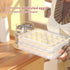 Newness Deviled Egg Containers with Lid, Set of 2 Plastic Egg Platter for 48 Devil Eggs, Clear Storage Carrier