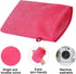 PHOGARY 10 Cloth,68inch, 5 PCS Microfiber Body Wash Mitts, Flannel Soft Face Mitten, Bath Spa Cloth, Reusable Makeup