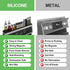Weiwavivi 30 Inch Silicone Stove Top Shelf Magnetic for Kitchen, Strong Magnetic Heat Resistant Spice Rack Organizer