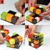 Square Silicone Mold, 2 Pack 15 Cavity Cube Mousse Cake Baking Molds for Soap, Candy Chocolate Cubes & Ice Cream