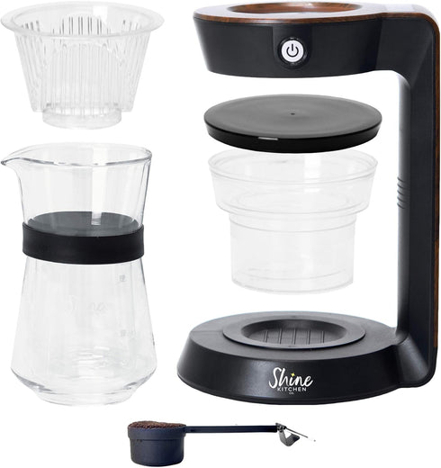 SCH-150 Tribest Shine Kitchen Co. Autopour Automatic Pour Over Coffee Machine