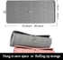 Dish Mat Silicone Dish Drying Mats for Drying Stemware, Silverware, Pots, Pans, Easy to Clean (Gray)