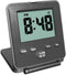 Digital Travel Alarm Clock - Simple Operation, Loud Alarm, Snooze, Small and Light, Battery Powered, Black