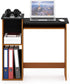 Furinno Econ Multipurpose Computer Writing Desk, Light Cherry/Black Finish