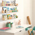 birola 32 inches Set 3,Wood Nursry Shelves of Floating Nursery Book Shelves for Wall,Wall Bookshelves