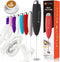 Electric Milk Frother Handheld, Battery Operated Drink Mixer for Coffee, Matcha Whisk, Foam Maker for Hot Chocolate
