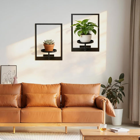 3-piece set 3pcs) (3, of metal plant potted flower racks, heavy-duty flower pot plant racks of different sizes, iron