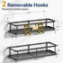 YASONIC Shower Caddy Adhesive, Rustproof Shower Shelves for Inside Shower, Large Capacity Bathroom Organizers