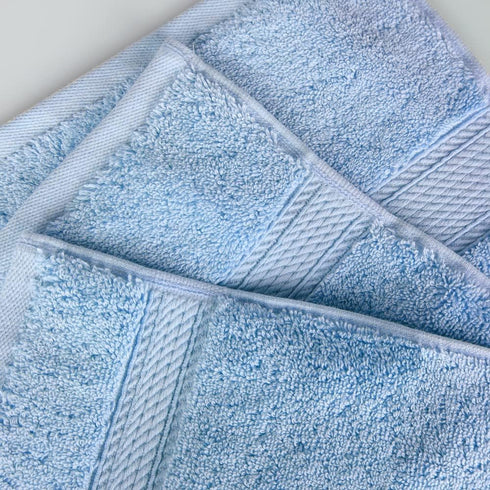 Set 6, Superior Egyptian Cotton Pile Face Towel/Washcloth of Ultra Soft Luxury Towels, Thick Plush Essentials